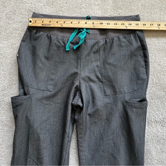 FIGS TECHNICAL COLLECTION PANTS SIZE MEDIUM NURSE DOCTOR HOSPITAL SCRUBS - Picture 7 of 9